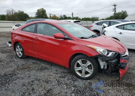 2013 Hyundai Elantra Coupe Gs from USA, damaged, VIN KMHDH6AE5DU002800